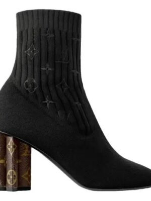Louis Vuitton Silhouette Ankle Boot Black