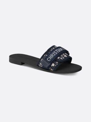 Dior Dway Slide Oblique velcro