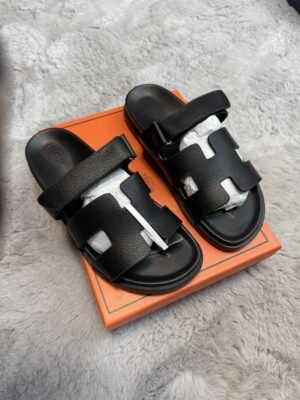 Hermès Chypre Sandal Black