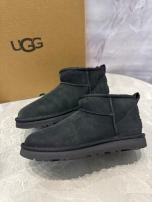 UGG Classic Ultra Mini Boots Black