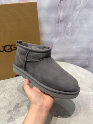 UGG Classic Ultra Mini Boots Grey