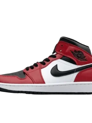 Air Jordan 1 Mid "Chicago Black Toe"