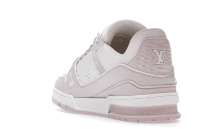 Louis Vuitton Trainer Pink White - Image 4