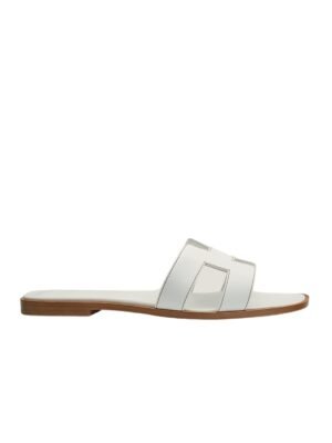 Hermès Oran Sandals — White