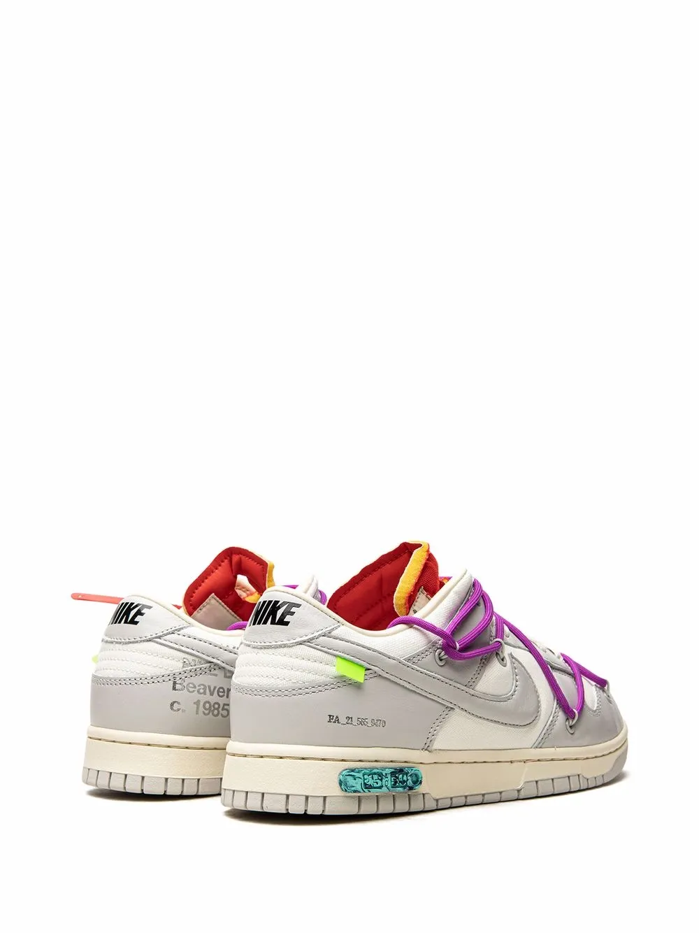 NIKE DUNK X OFF-WHITE X Off Lot 45 - Image 3