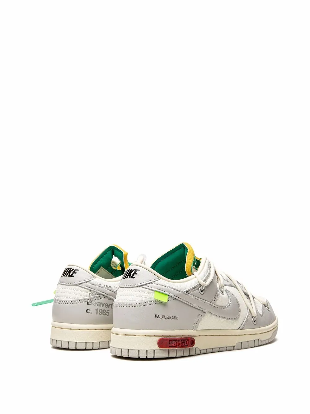 NIKE DUNK X OFF-WHITE X Off Lot 35 - Image 3