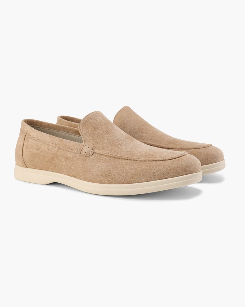 Loro Piana Summer Walk Loafers — Taupe/Grey - Image 24