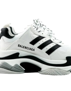 Balenciaga Triple S White Black