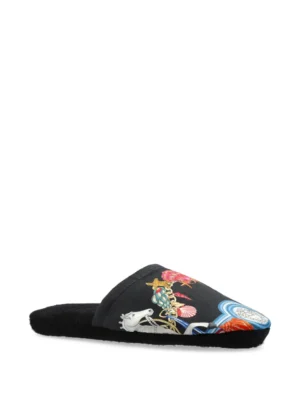 Versace Medusa Slippers Black