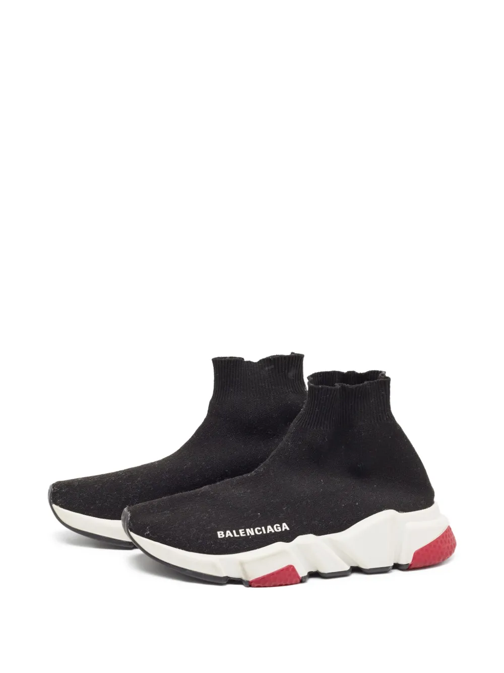 Balenciaga Speed Trainer Black Red - Image 2