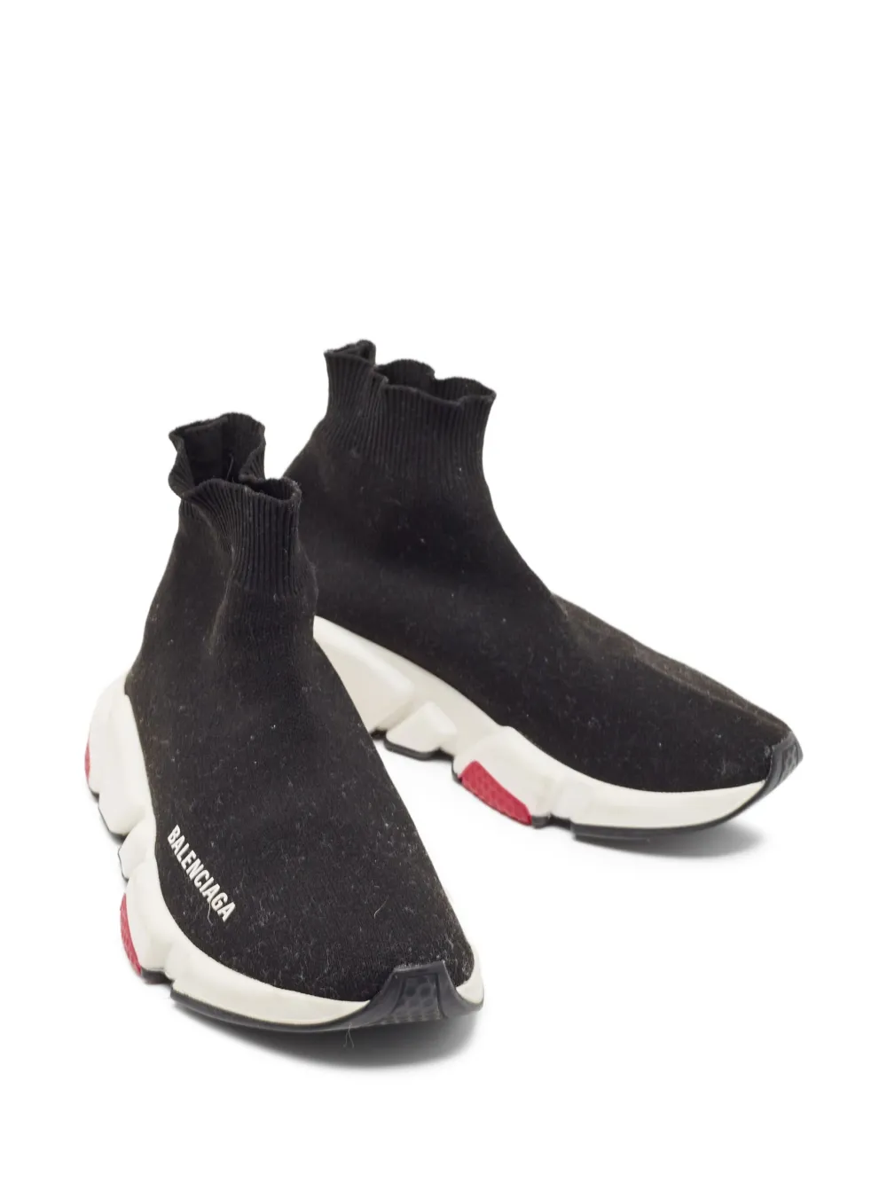 Balenciaga Speed Trainer Black Red - Image 3