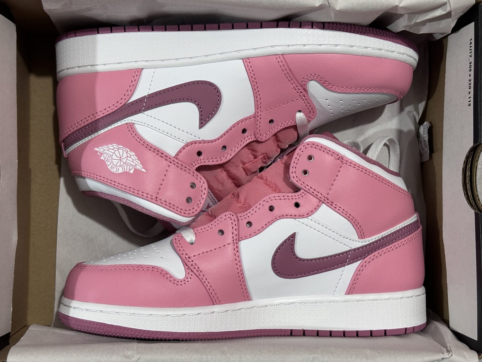 Air Jordan 1 Mid Rosa - Image 3