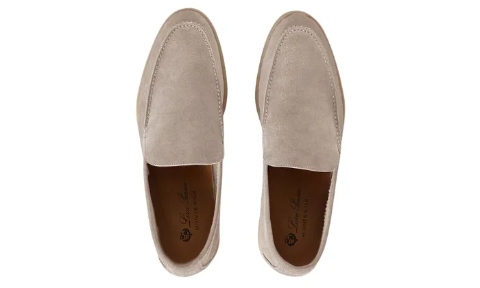 Loro Piana Summer Walk Loafers — Taupe/Beige - Image 4