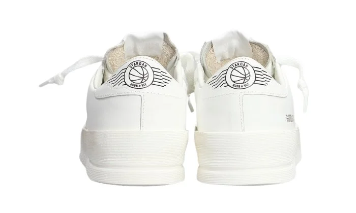 STARDAN SNEAKERS IN WHITE LEATHER - Image 3