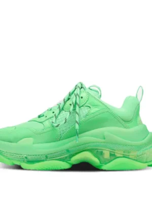 Balenciaga Triple S Neon Green Clear Sole