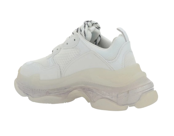 Triple S Clear Sole White - Image 2