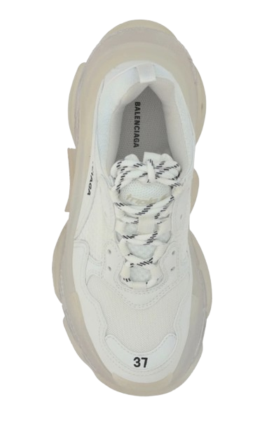 Triple S Clear Sole White - Image 3