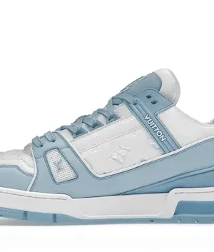 Trainer Low White Sky Blue