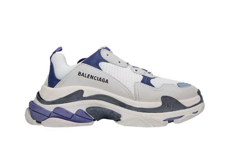 Balenciaga Triple S white purple - Image 2