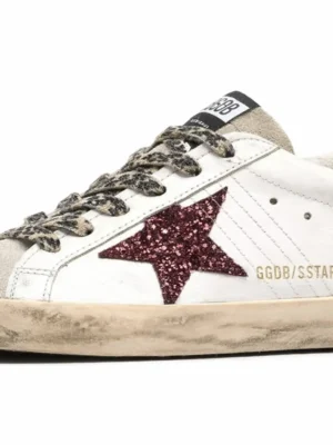 Ball Star Glitter Red Star