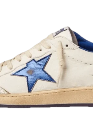 Ball Star Sneaker In White Nappa Leather