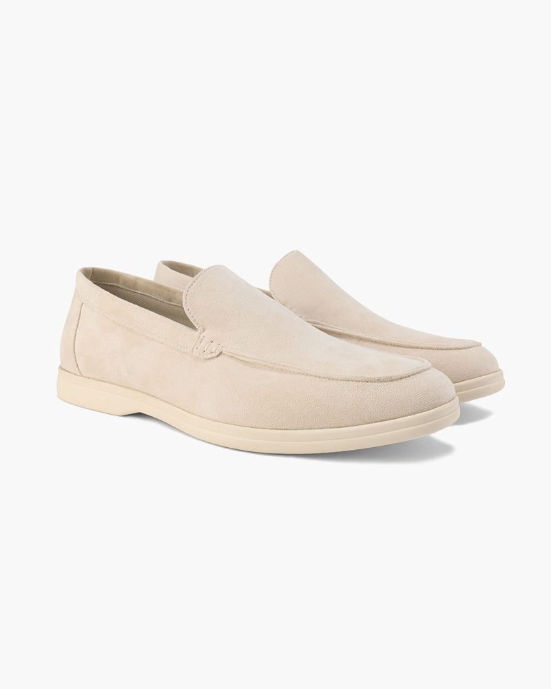 Loro Piana Summer Walk Loafers — Taupe/Grey - Image 18