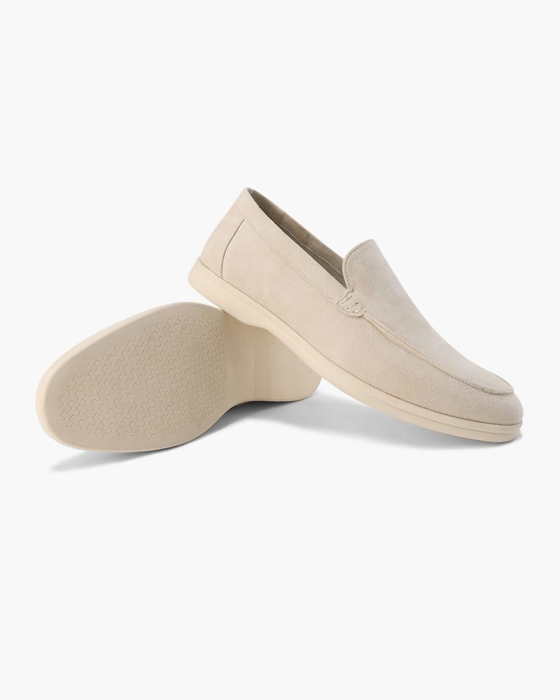 Loro Piana Summer Walk Loafers — Taupe/Grey - Image 17