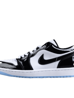 Air Jordan 1 Low shiny black