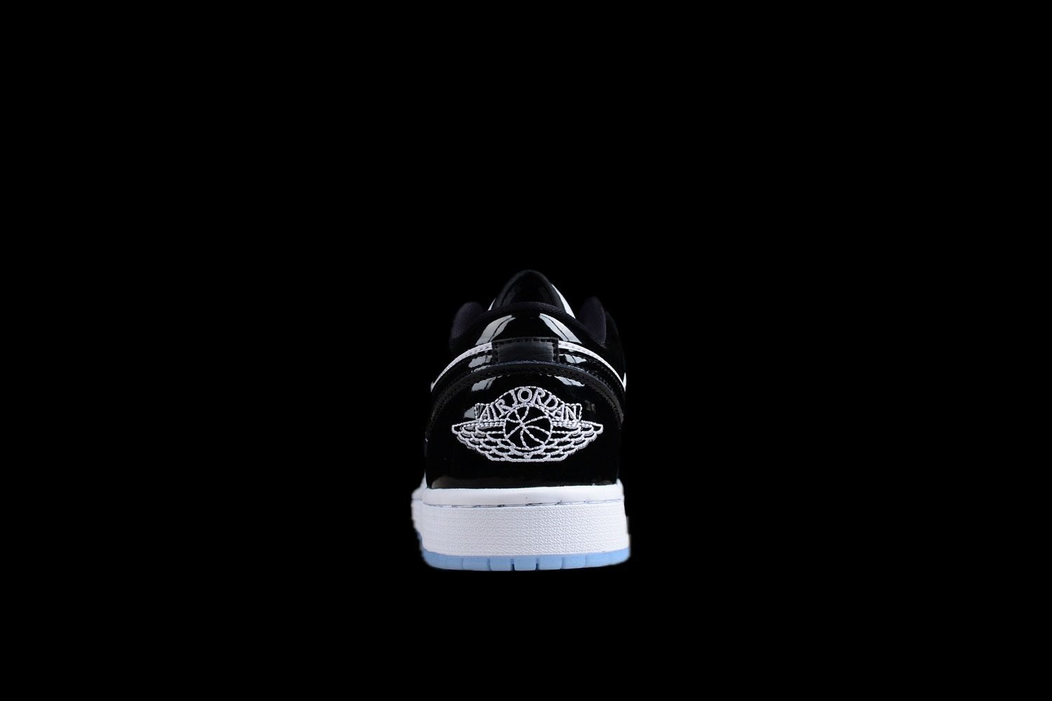 Air Jordan 1 Low shiny black - Image 3