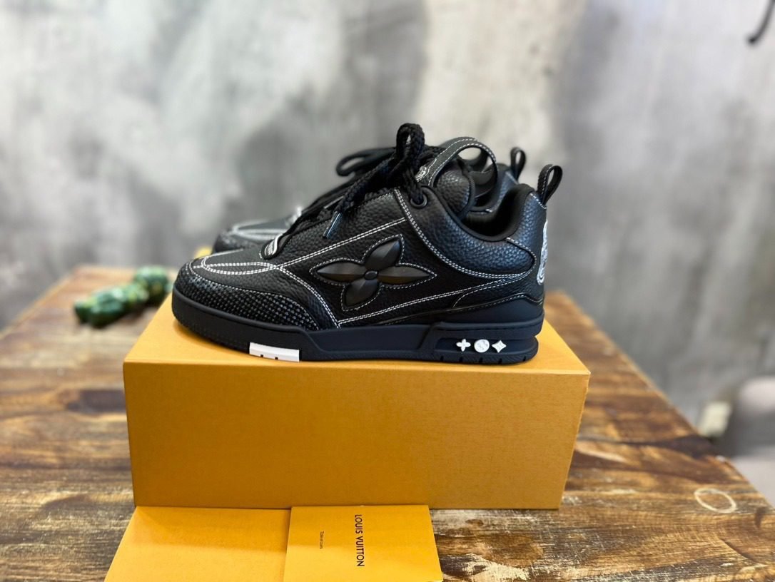 Louis Vuitton LV Skate Sneaker Black - Image 2