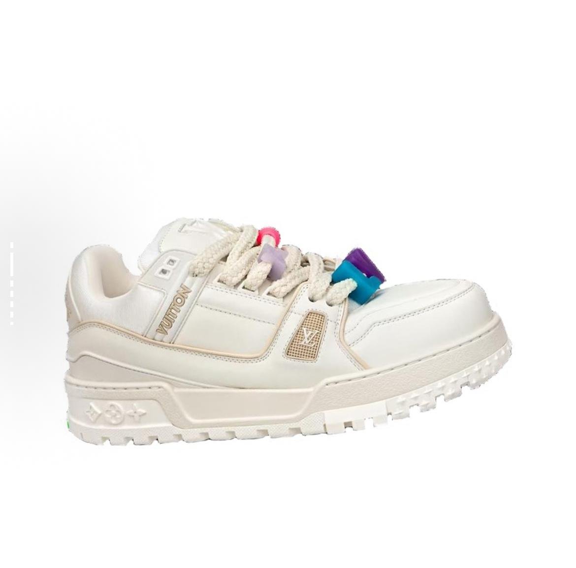 Louis Vuitton LV Trainer Sneakers — White/Multicolor - Image 4
