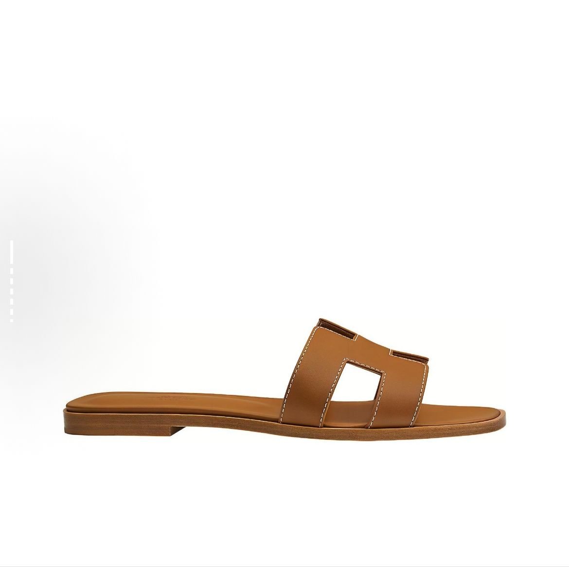 Hermès Oran Sandals — Camel/Tan - Image 2