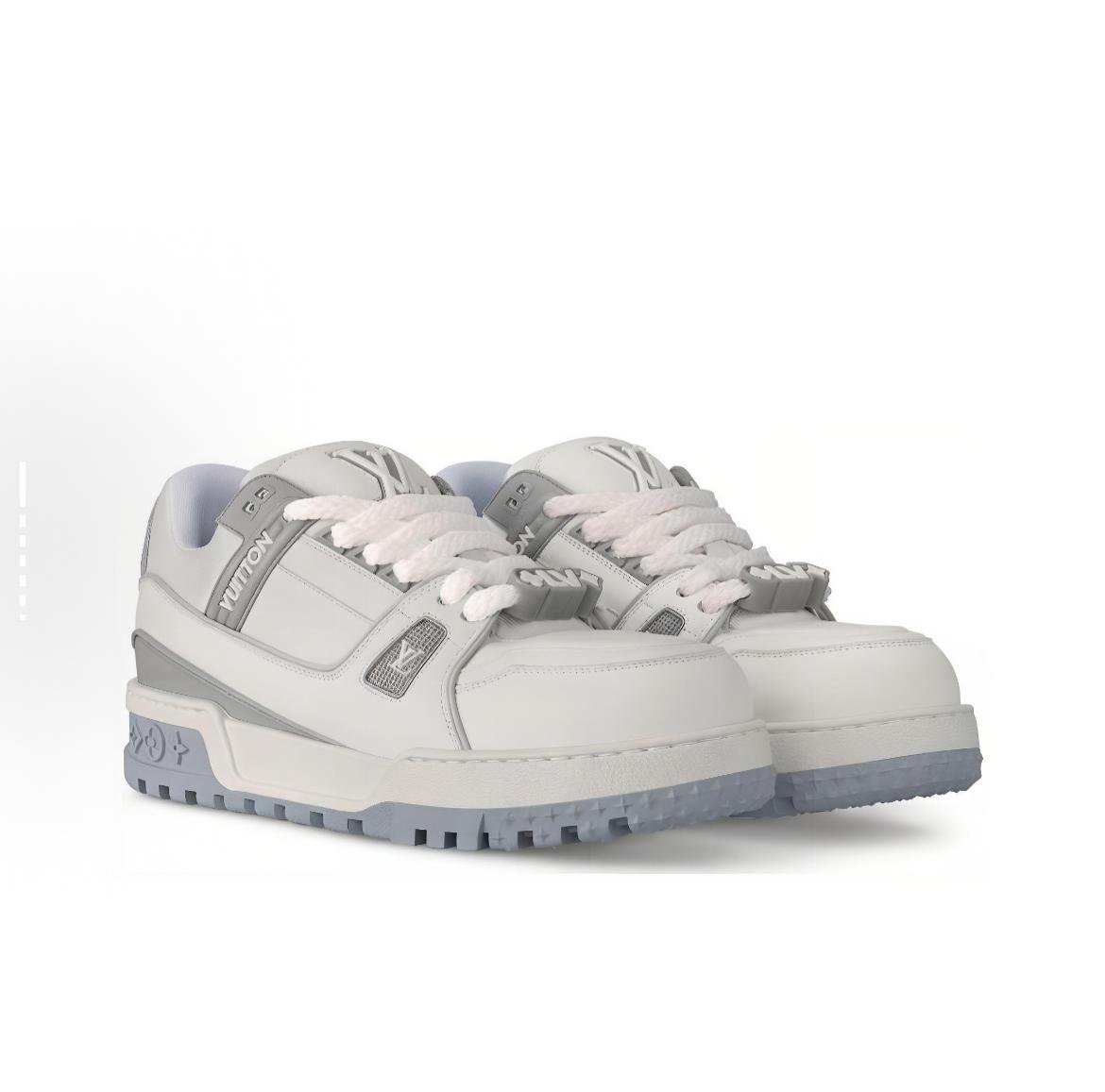 Louis Vuitton LV Trainer Sneakers — White/Grey - Image 2