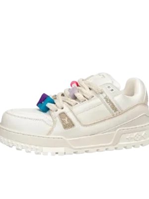 Louis Vuitton LV Trainer Sneakers — White/Multicolor