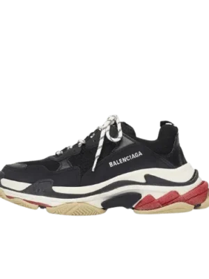 Balenciaga Triple S black red