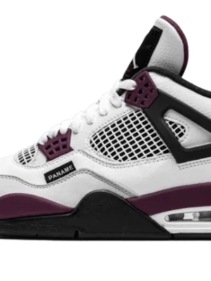 Air Jordan 4 PSG "Neutral Grey Bordeaux"
