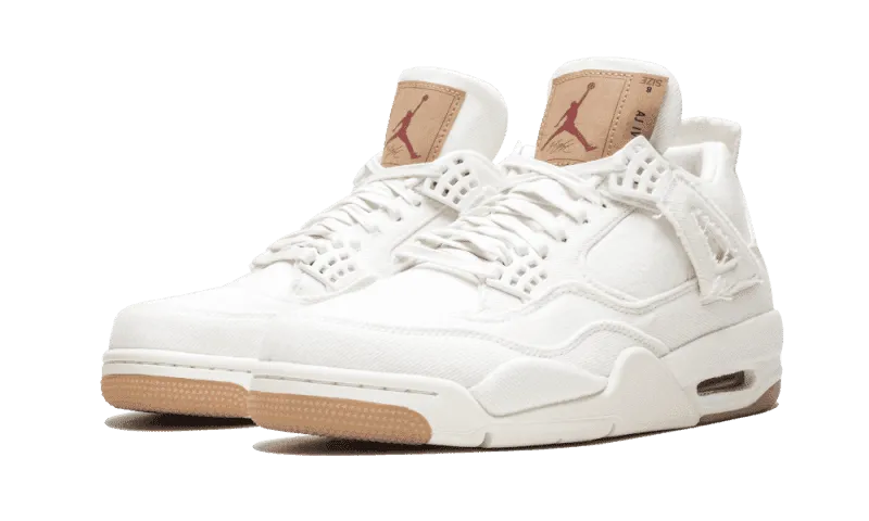 Levi's x Air Jordan 4 White Denim - Image 2