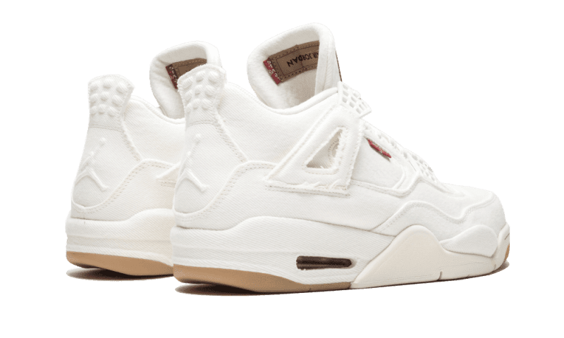 Levi's x Air Jordan 4 White Denim - Image 3