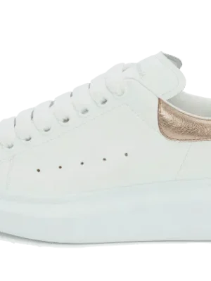 Alexander Mcqeen Oversized White Rose Gold