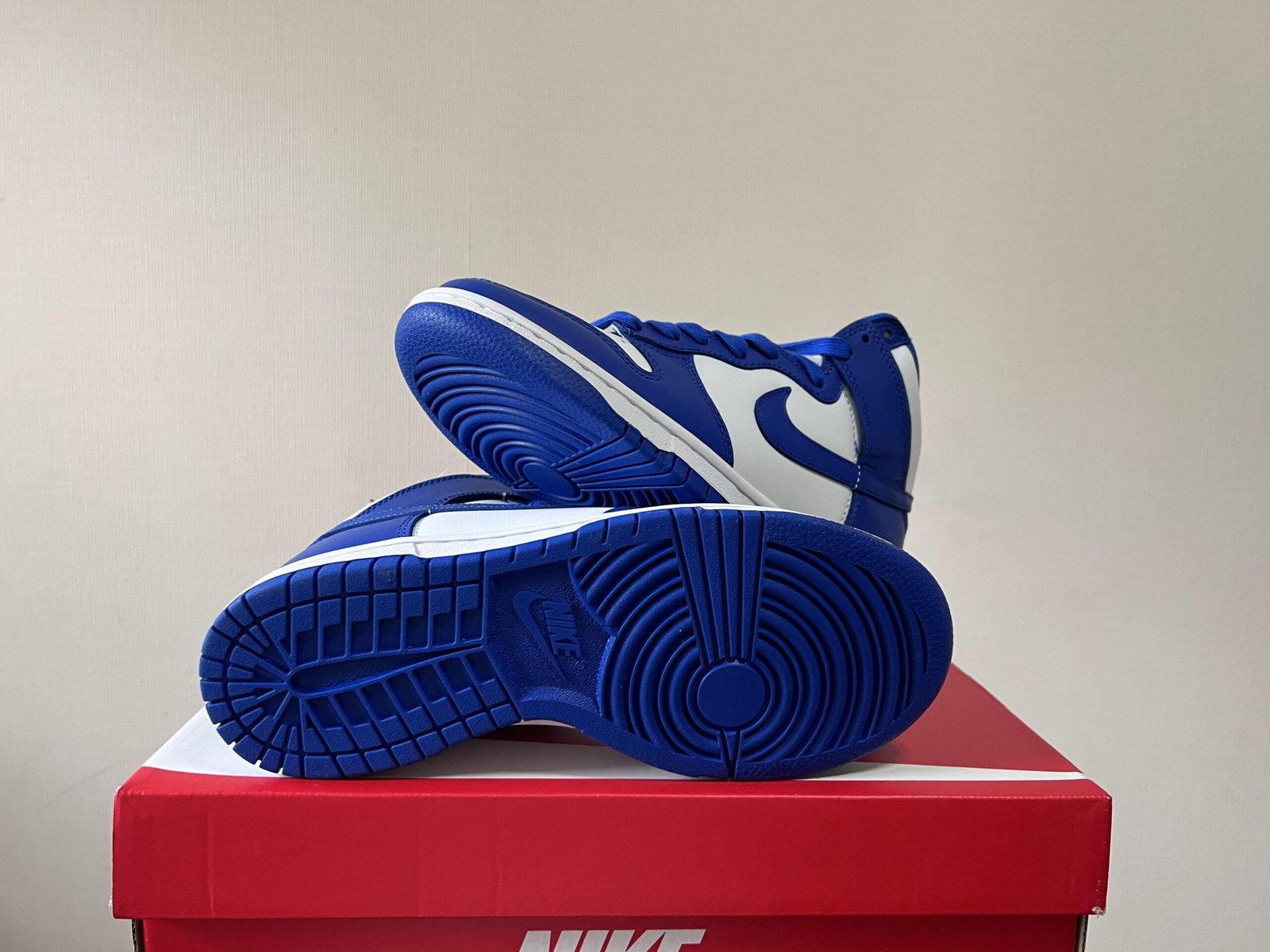 DUNK HIGH WIT EN BLAUW - Image 3