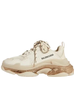 Balenciaga Triple S Sneakers — Cream/Beige