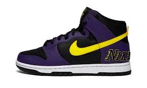 Nike Dunk High Lakers