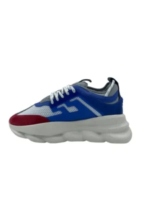 Versace Chain Reaction White Blue Red
