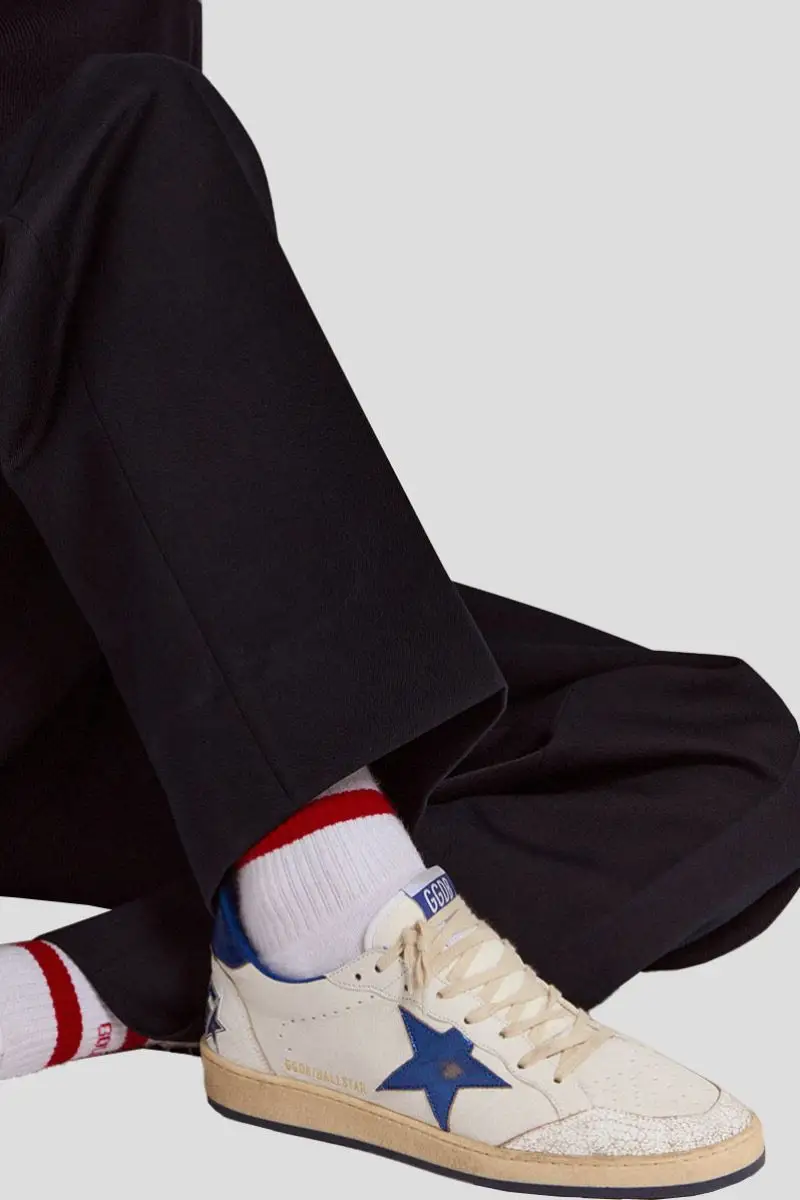 Ball Star Sneaker In White Nappa Leather - Image 3