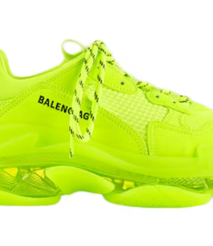 Balenciaga Triple S Clear Sole Fluo Yellow