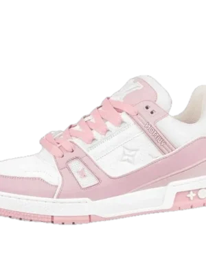 Louis Vuitton Trainer Pink White