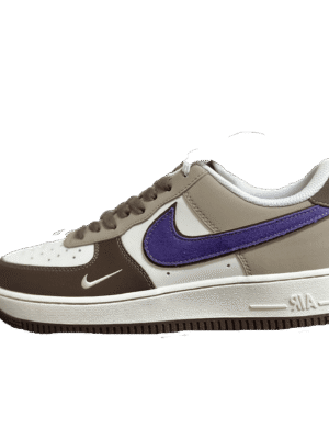 Air Force 1 Custom Brown & Blue