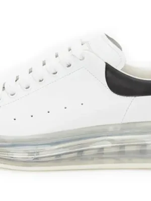Alexander Mcqeen Oversized Bianche Trasparenti