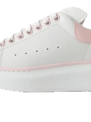 Alexander McQeen Oversized White Pink Women