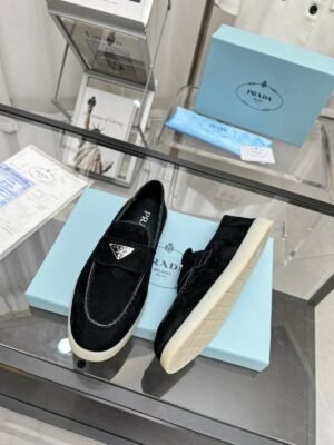 Prada loafers black